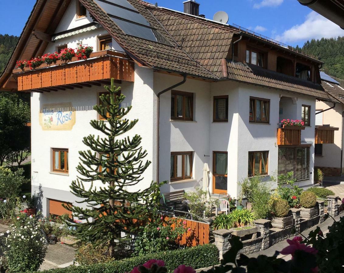 Pension Haus Rose Oberharmersbach Exteriér fotografie